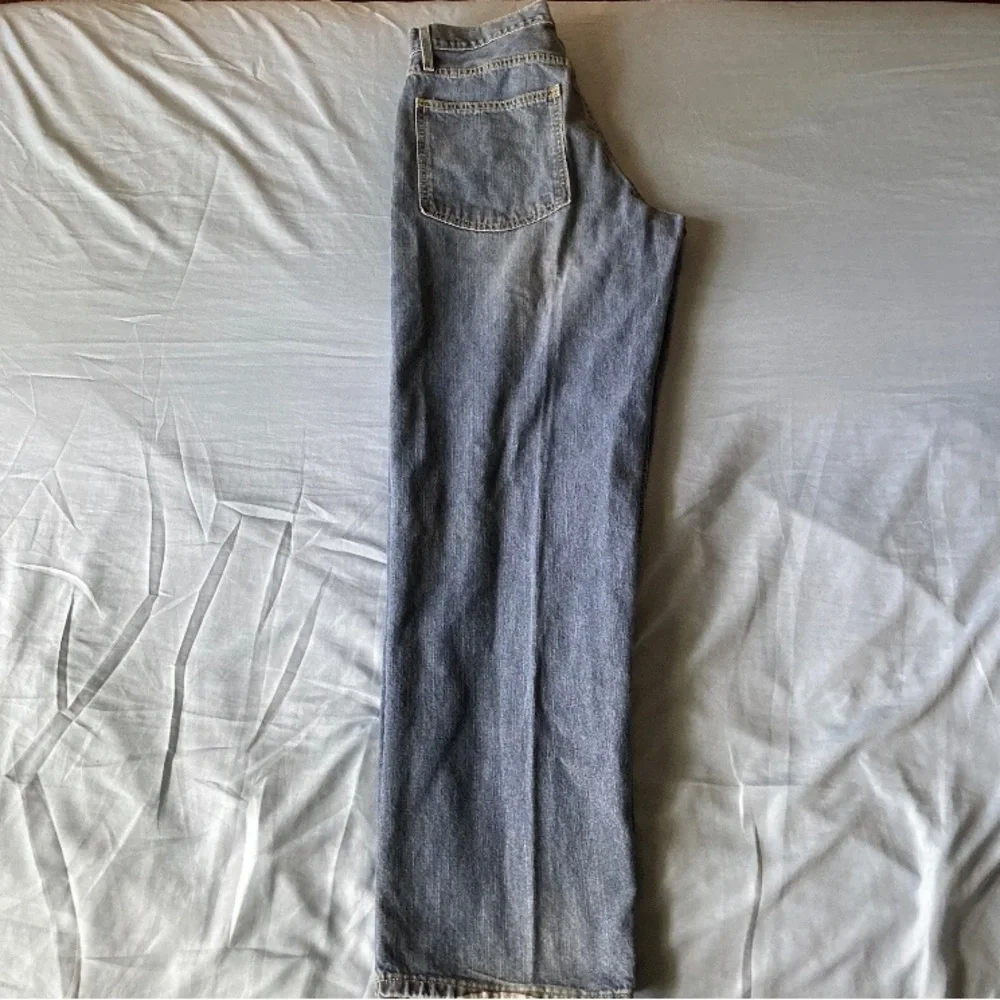 Levi’s SilverTab Jeans Mens 33x34 Wide Leg Baggy Y2K Skater Grunge Distressed - Picture 7 of 11